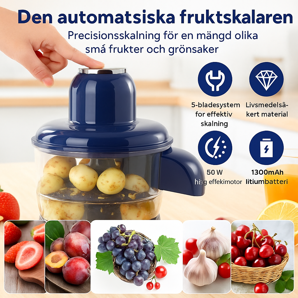 EasyPeel™ Automatisk skalare
