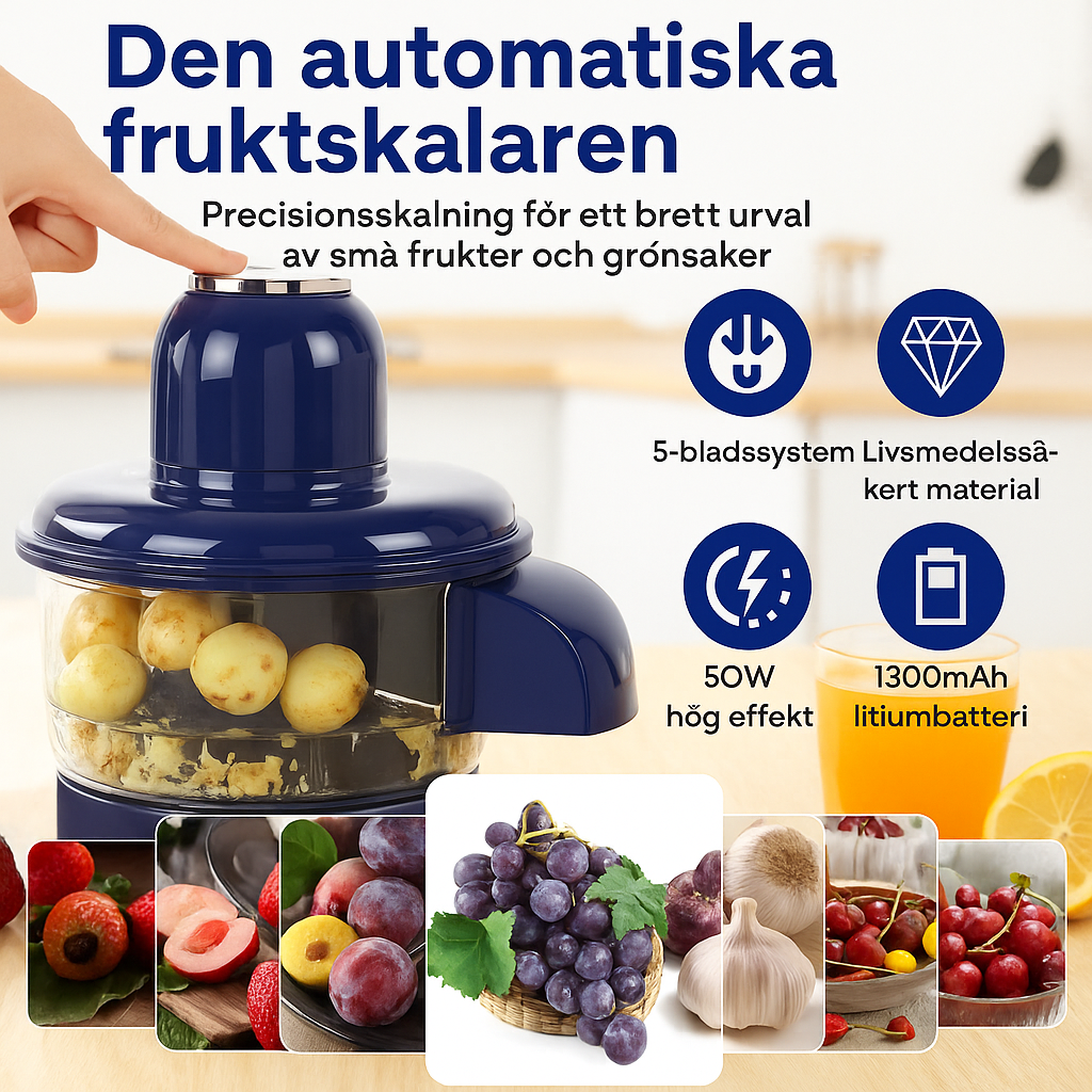 EasyPeel™ Automatisk skalare